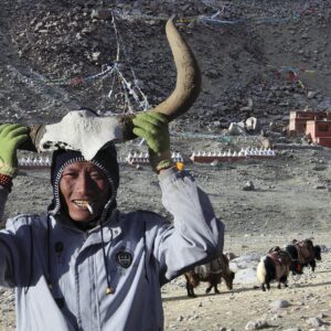 Yak Herder At Mount Kailash by Sergey Melnikoff, a.k.a. MFF