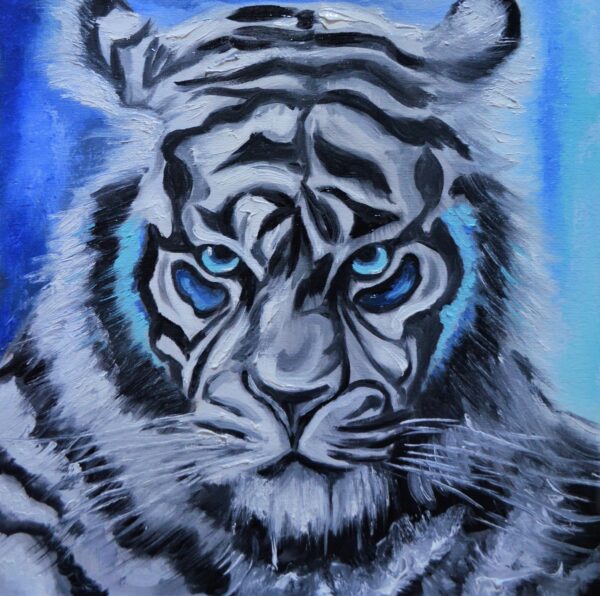 The Blue Tiger by Dmytro Lytko
