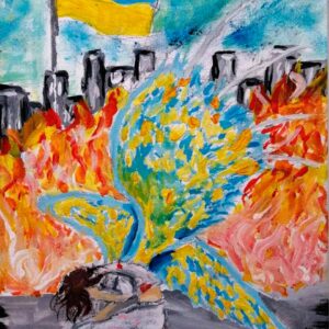 Wounded Ukraine by Anna Godlevska