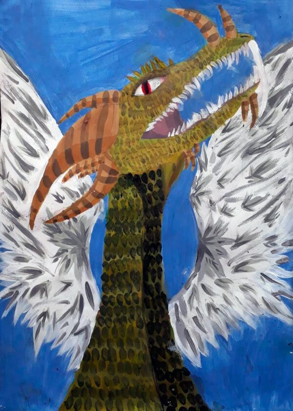 Dragon Of Victory by Zarina Efimova