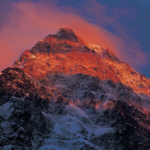 Sunset On An Unnamed Peak by Sergey Melnikoff, a.k.a. MFF